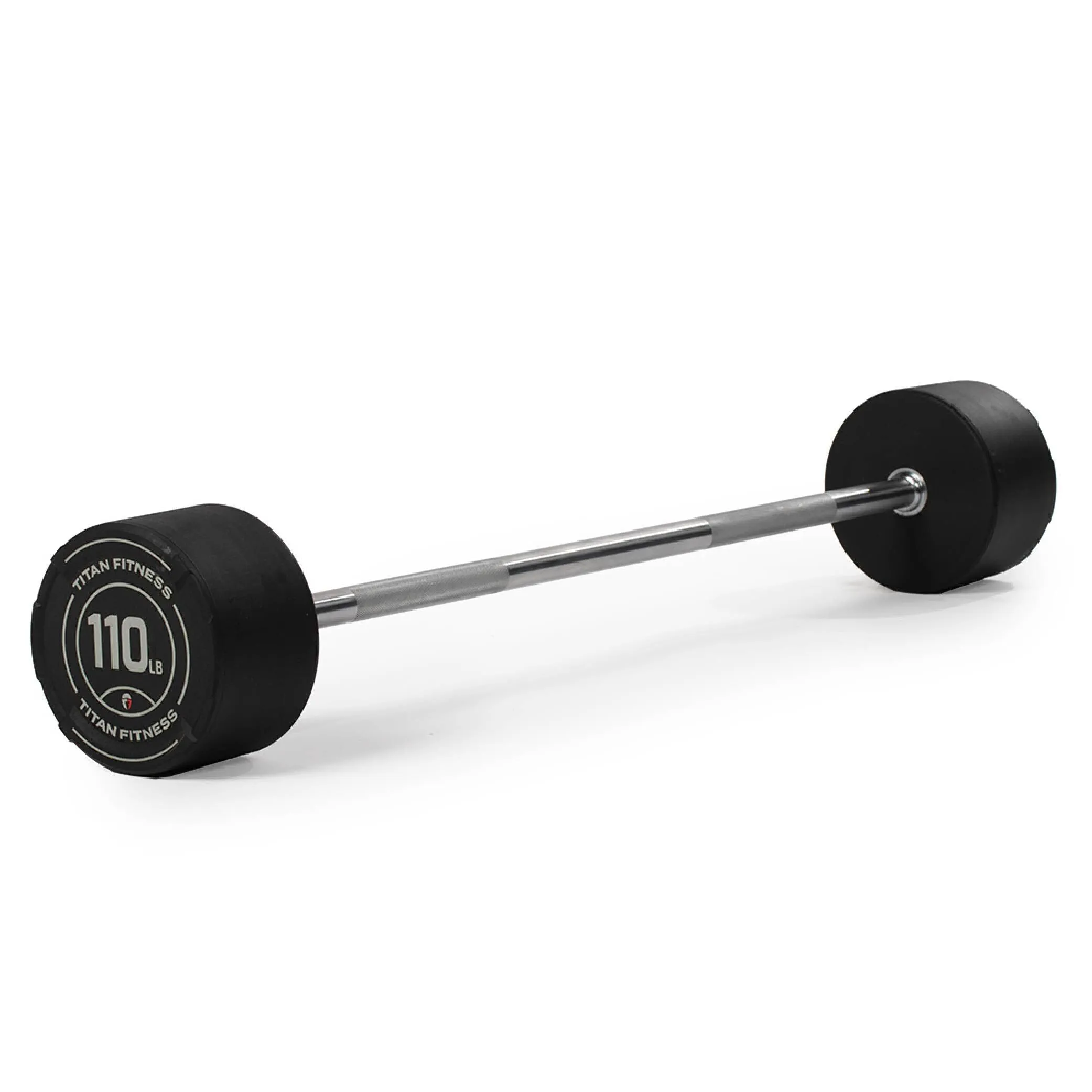110 LB Straight Fixed Urethane Barbell
