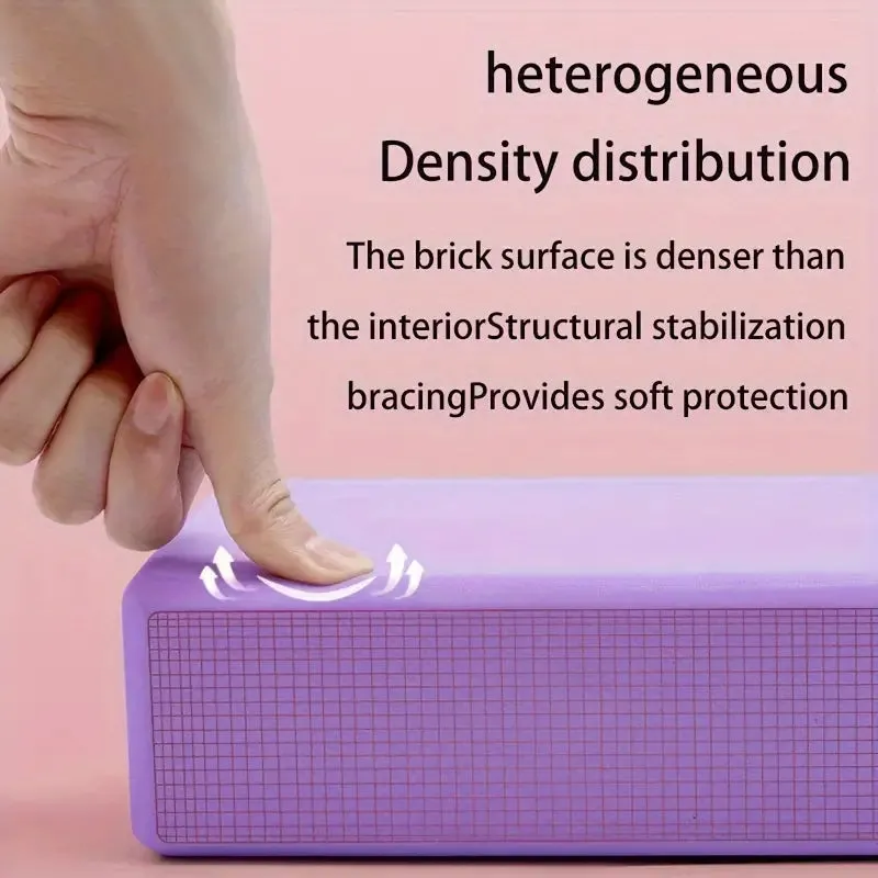 2-Piece Solid Color Yoga Bricks
