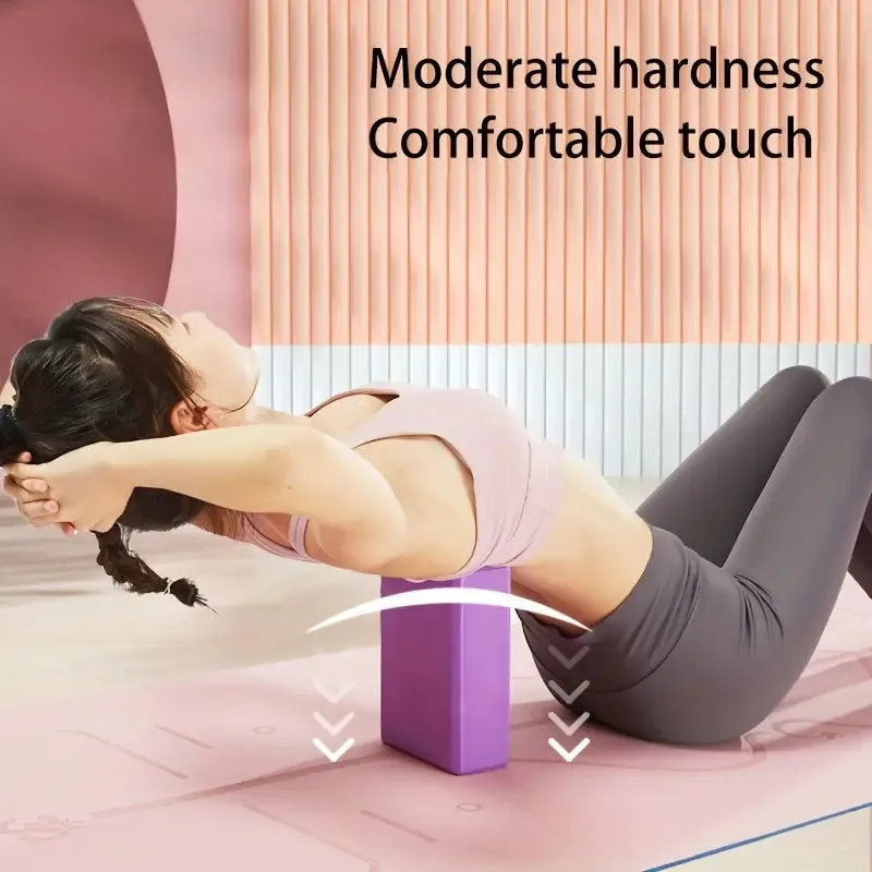 2-Piece Solid Color Yoga Bricks