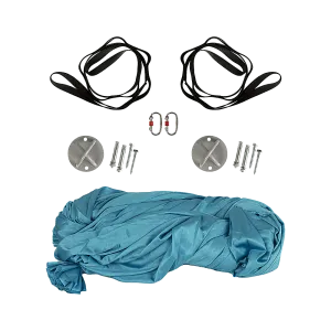 5x2.8m Yoga Pilates Aerial Silk Kit Swing Anti-Gravity Hammock