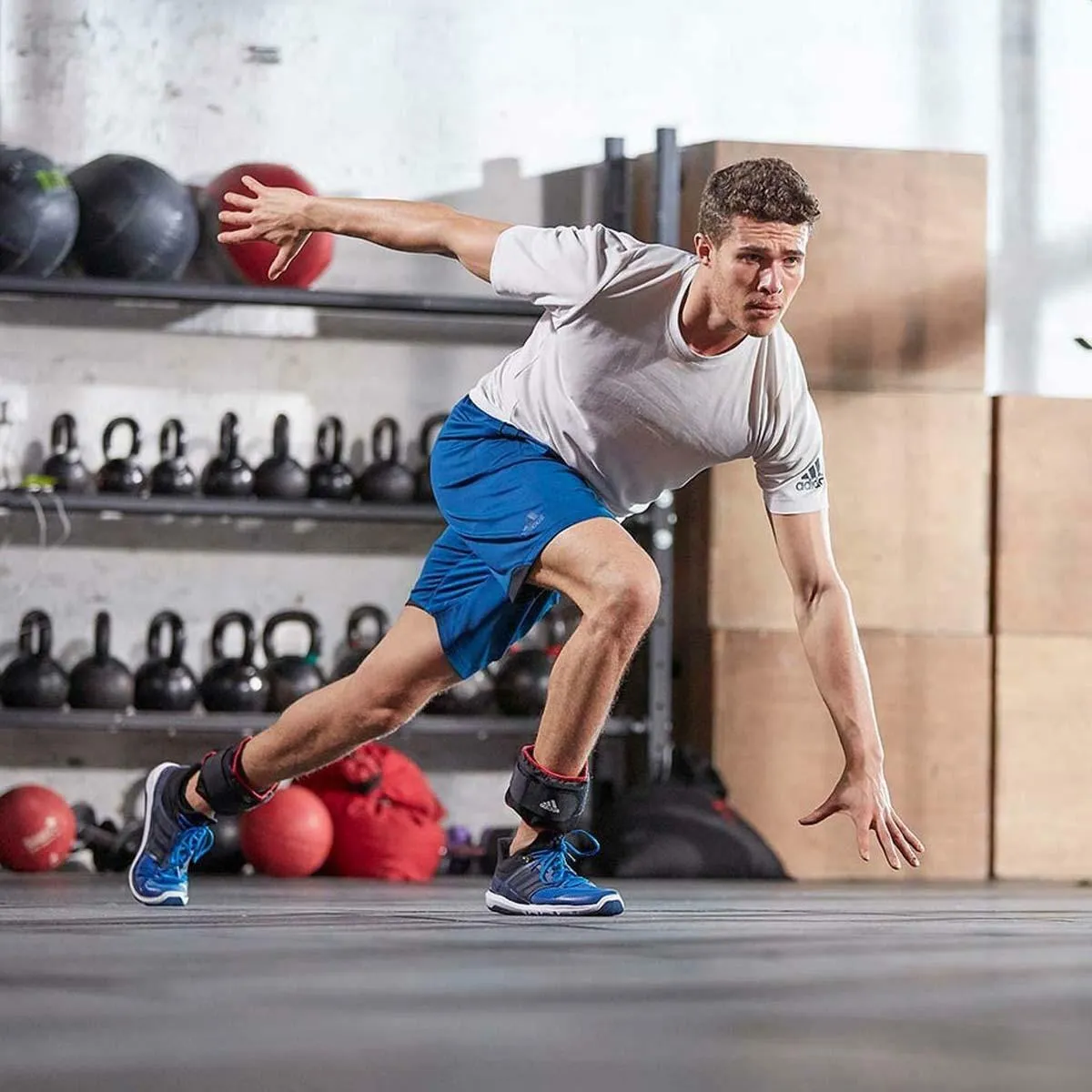 Adidas 1kg Adjustable Ankle Weights