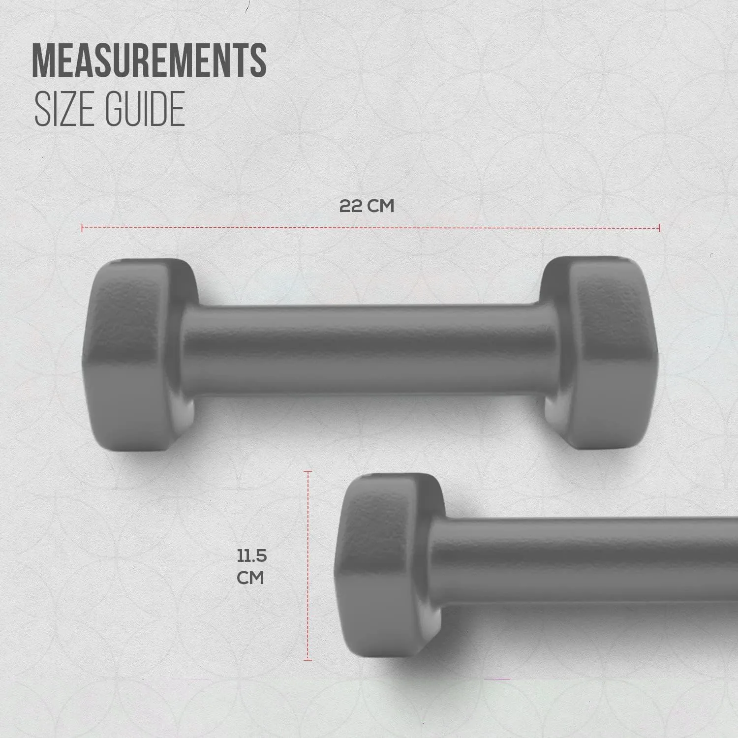 Bionix Neoprene Dumbbells Weights Pair