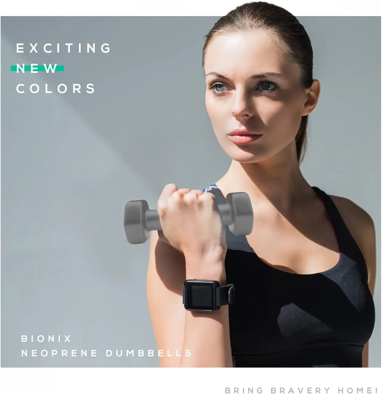 Bionix Neoprene Dumbbells Weights Pair