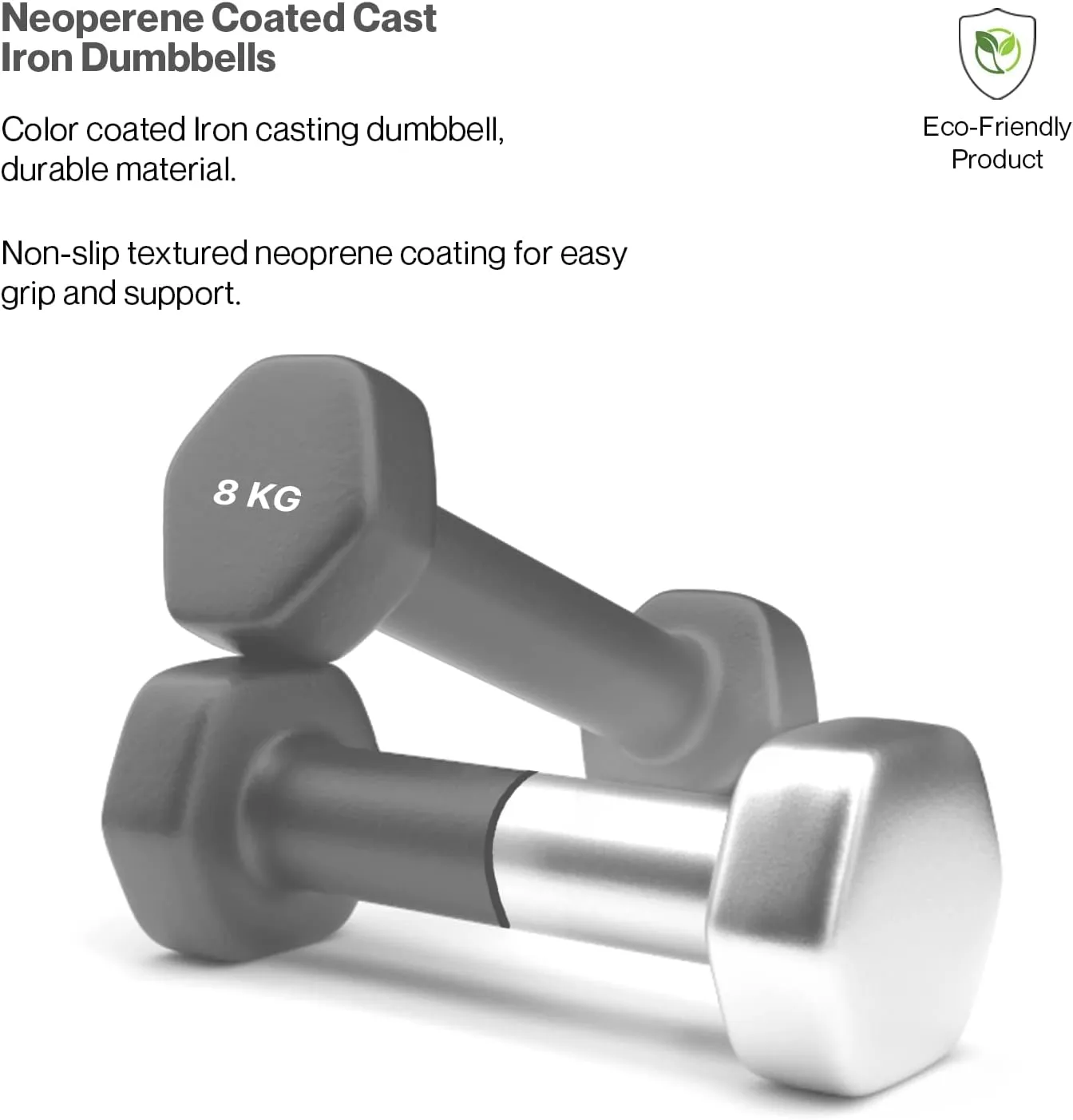 Bionix Neoprene Dumbbells Weights Pair
