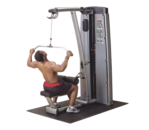 Body-Solid Pro•Dual Lat Pulldown with Mid Row Machine