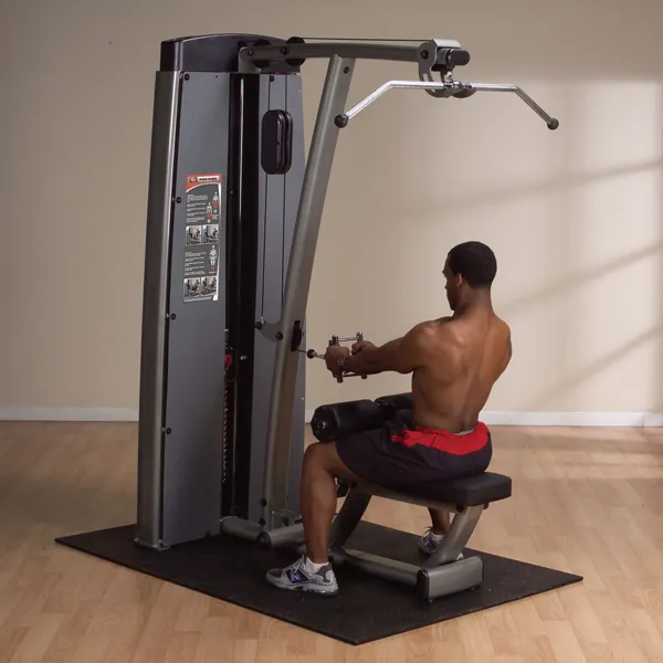 Body-Solid Pro•Dual Lat Pulldown with Mid Row Machine