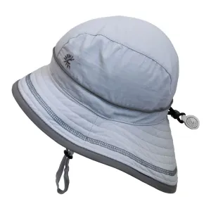 Calikids Quick Dry Boys Bucket Beach Hat (UV 50 ) - Harbour Grey (XS)