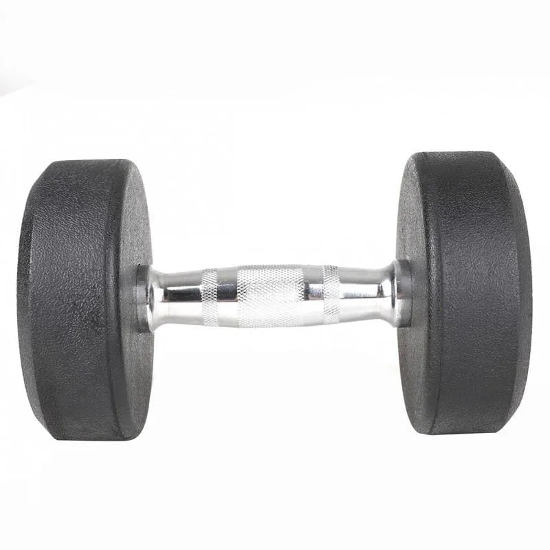 CLEARANCE: GOLD'S GYM PREMIUM RUBBER DUMBBELLS, Sold in Pairs