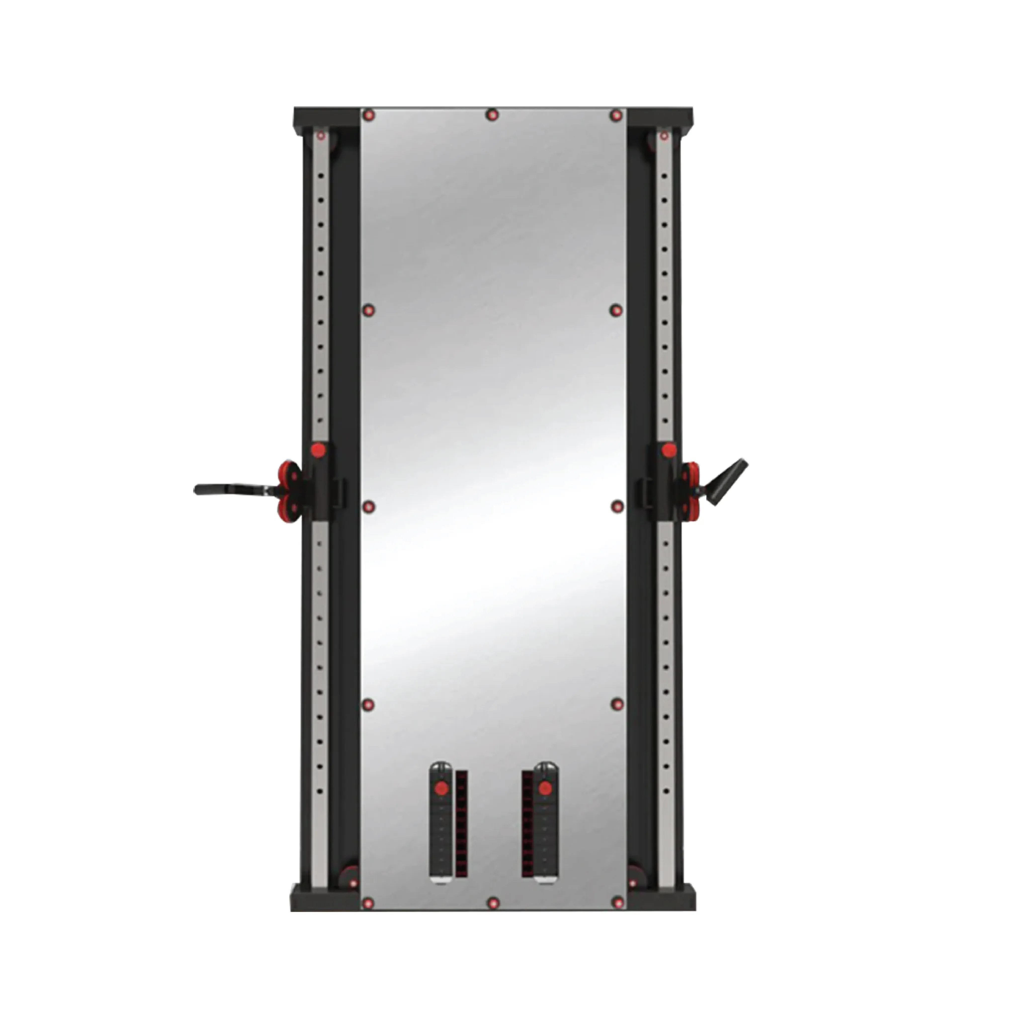 Combo Deal | 1441 Fitness Wall Mounted Mirror Functional Trainer - 41FGT980   Adjustable Bench A8007