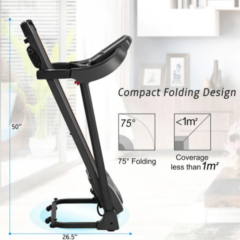 Compact Easy Folding Treadmill