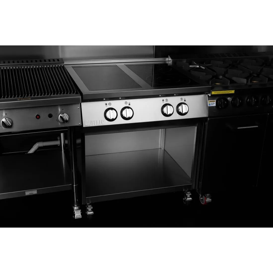 CU488 Buffalo Freestanding 4 Zone Induction Hob