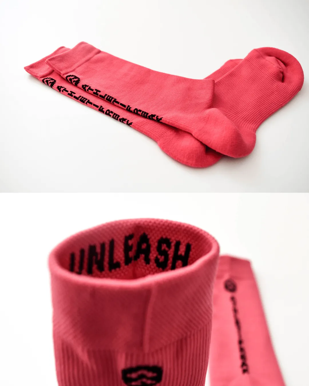 D.Feet the Odds Crew Socks - Pink