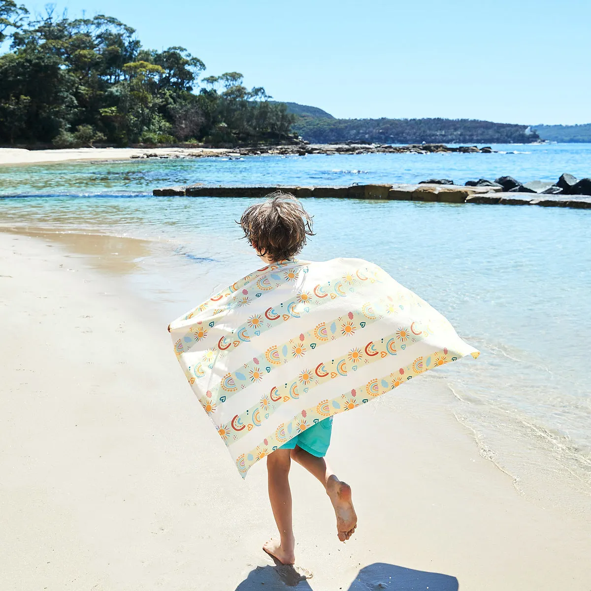 Dock & Bay Kids Beach Towels - Rainbow Road - Outlet