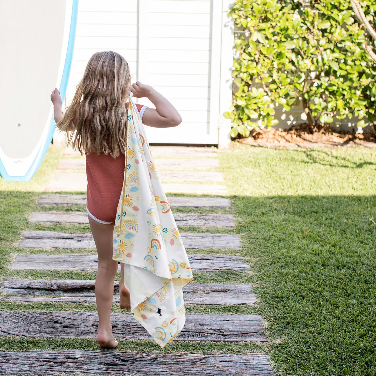 Dock & Bay Kids Beach Towels - Rainbow Road - Outlet