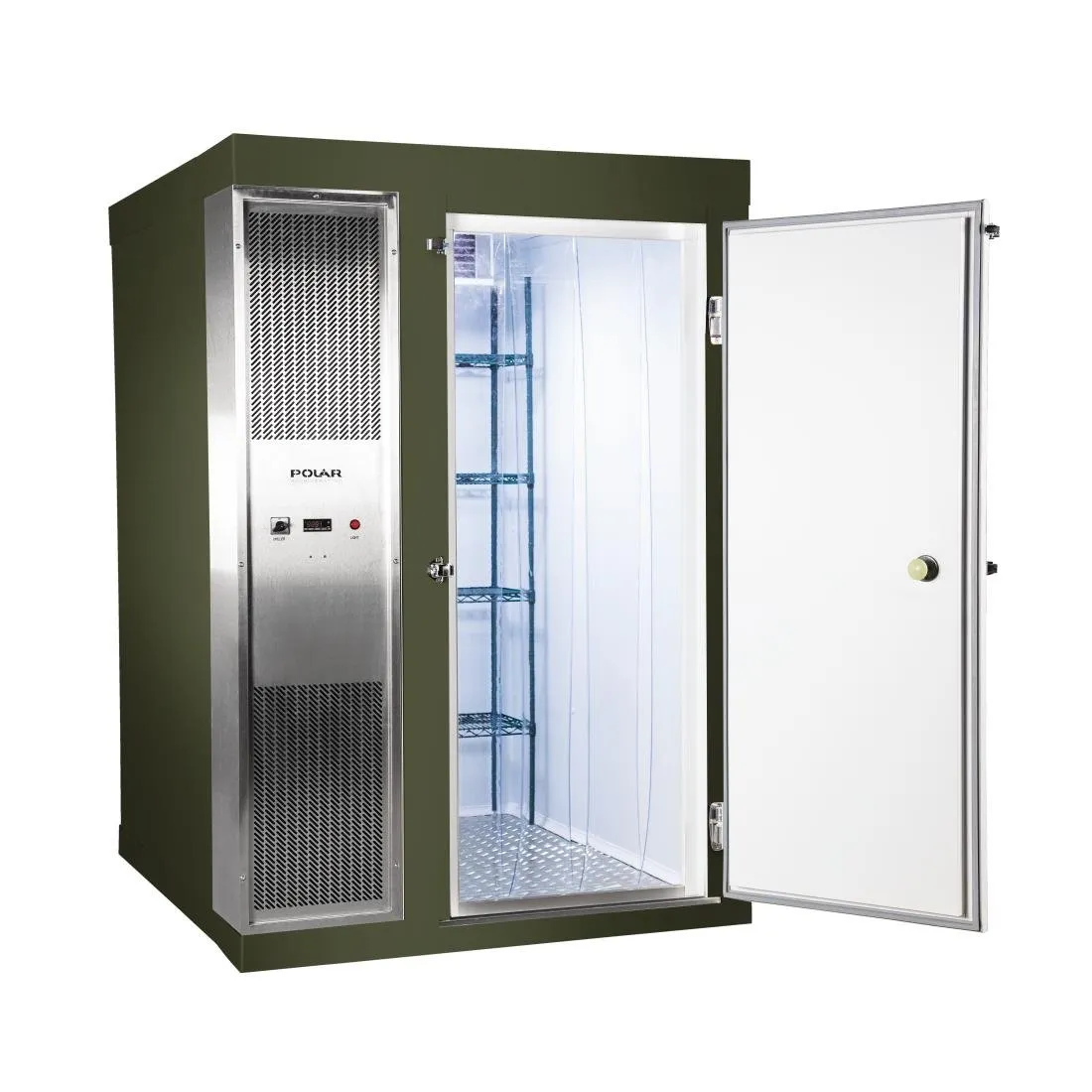 DS488-CGN Polar U-Series 2.1 x 1.8m Integral Walk In Cold Room Green