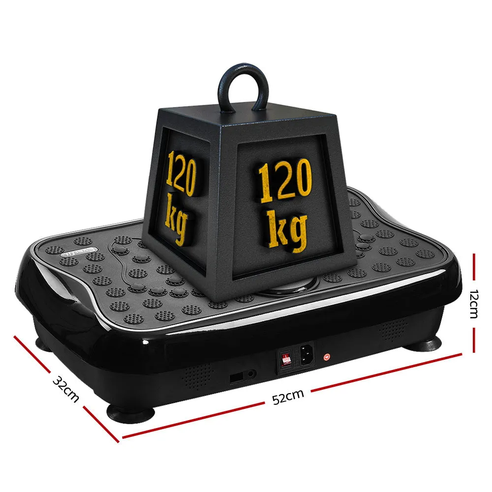Dual-Belt Vibration Machine with Resistance Bands - Everfit