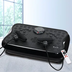 Dual-Belt Vibration Machine with Resistance Bands - Everfit