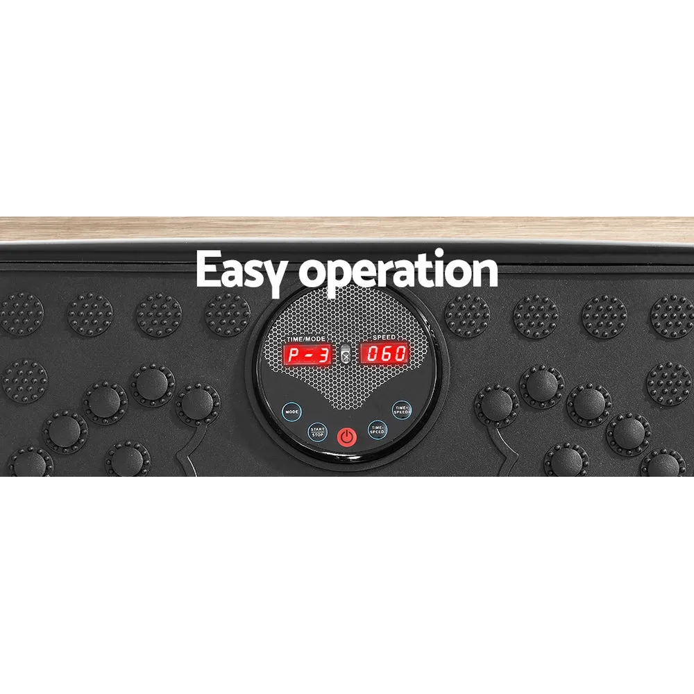 Dual-Belt Vibration Machine with Resistance Bands - Everfit