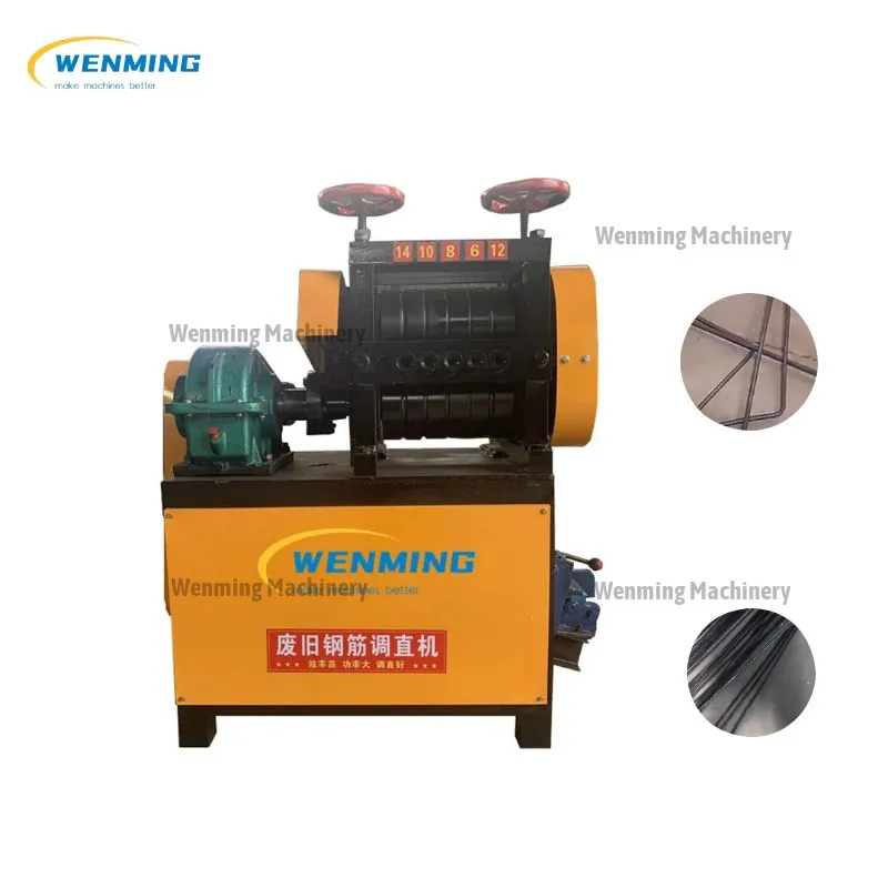 Efficient Scrap Wire Straightening Machine Scrap Rebar Handling Equipment