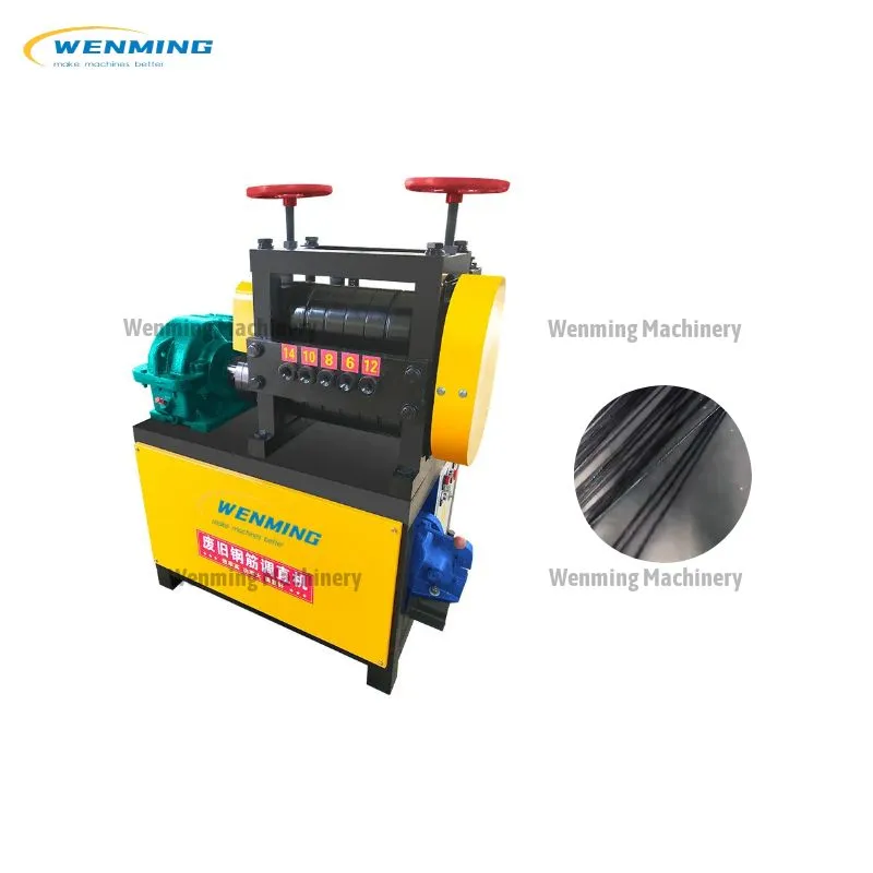 Efficient Scrap Wire Straightening Machine Scrap Rebar Handling Equipment