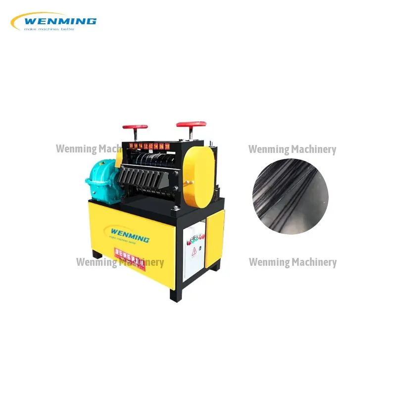 Efficient Scrap Wire Straightening Machine Scrap Rebar Handling Equipment