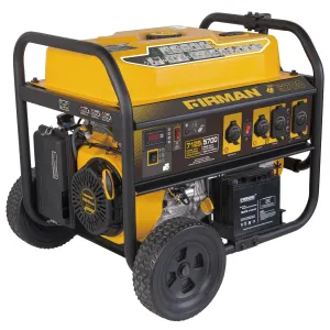 FIRMAN P05703 7125/5700 Watt 120/240 V Gas Remote Start Generator, cETL