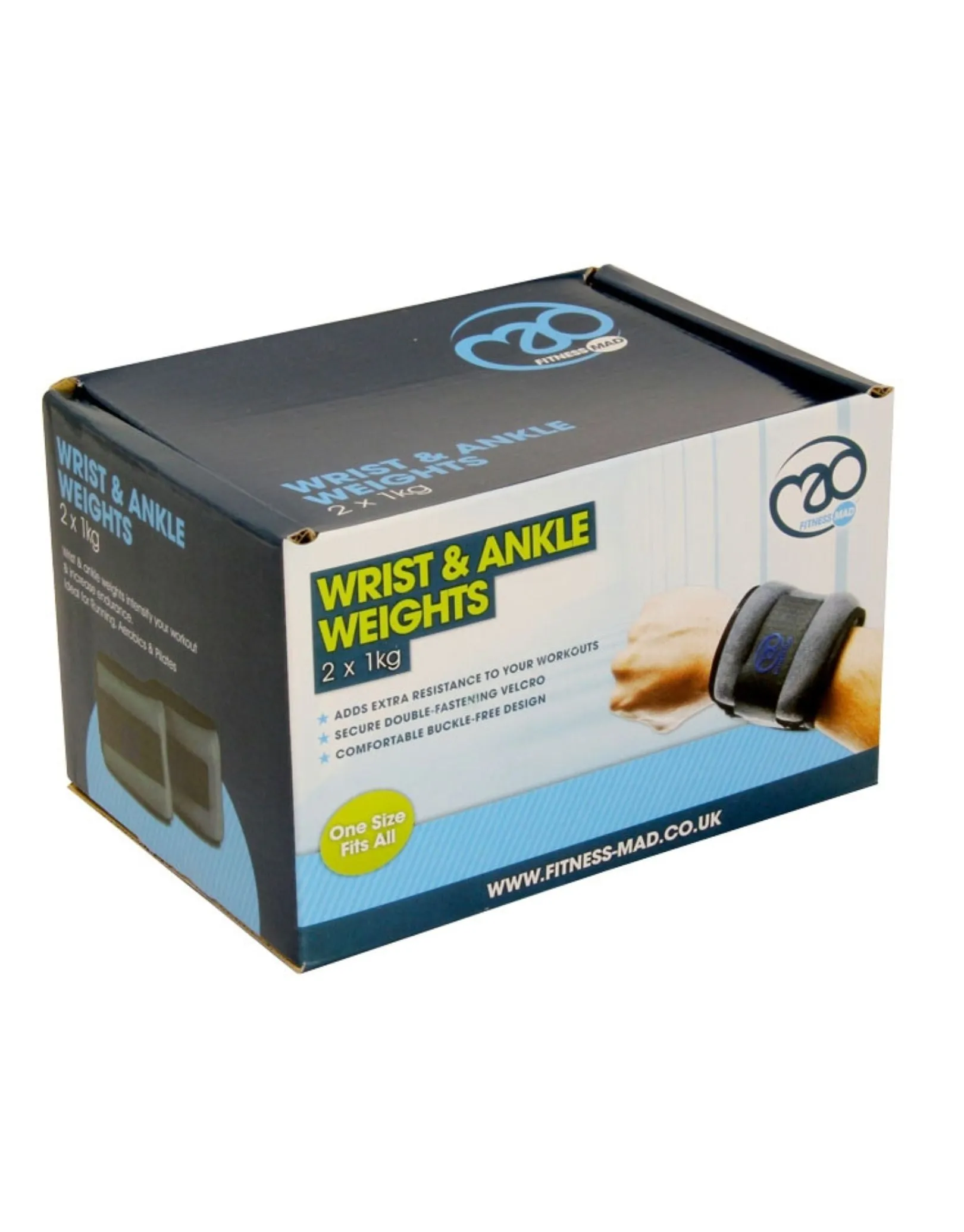 Fitness-Mad Wrist & Ankle Weights - Easy Fasten