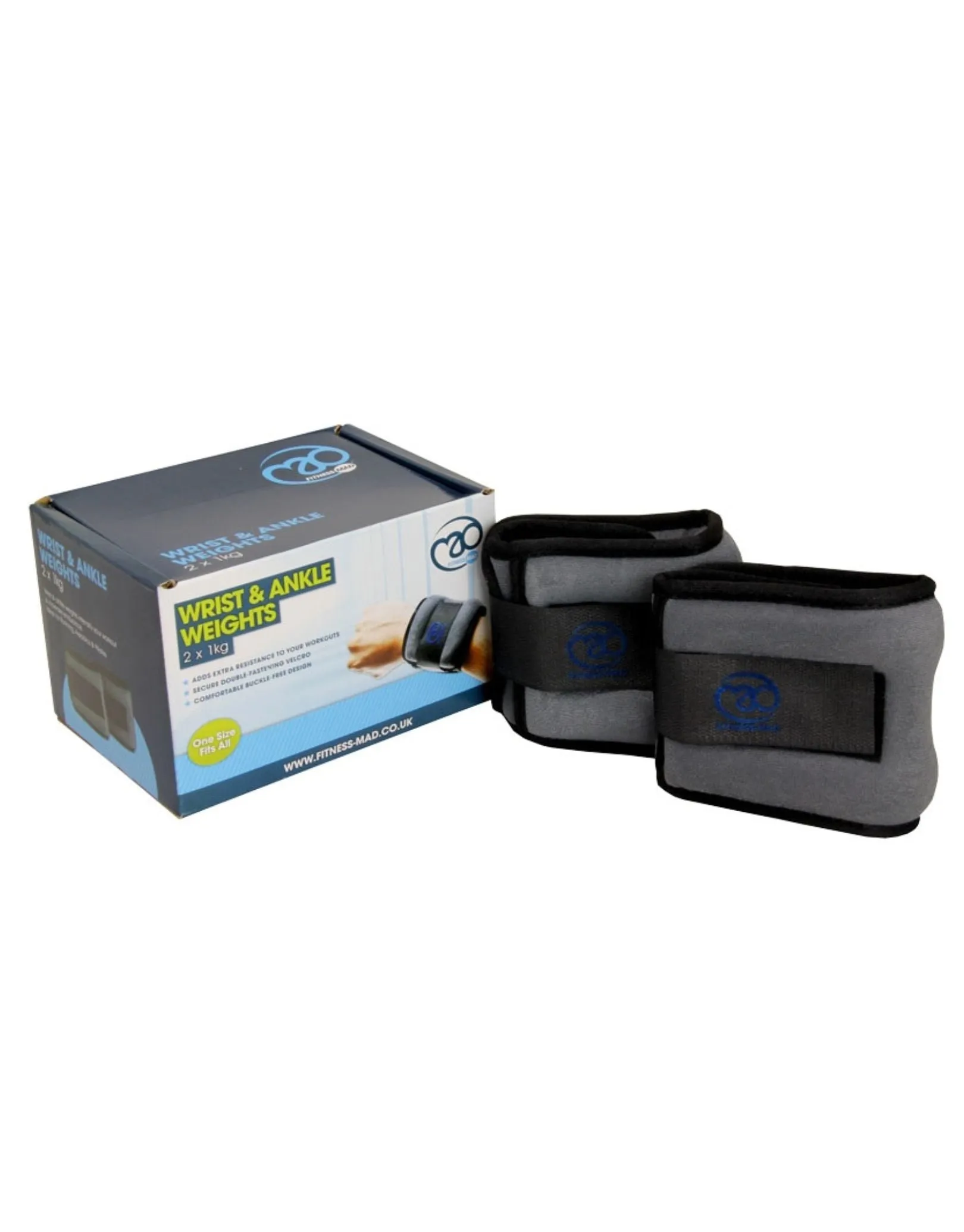 Fitness-Mad Wrist & Ankle Weights - Easy Fasten