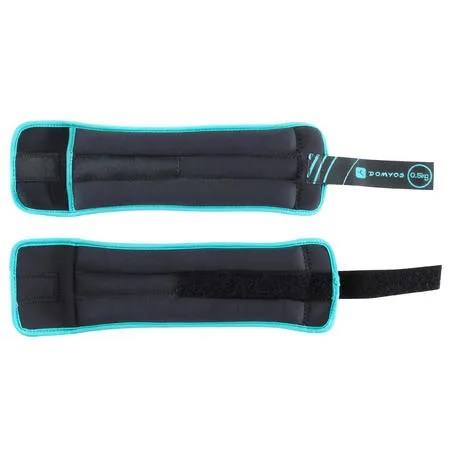 Fitness wrist and ankle soft weights twin-pack