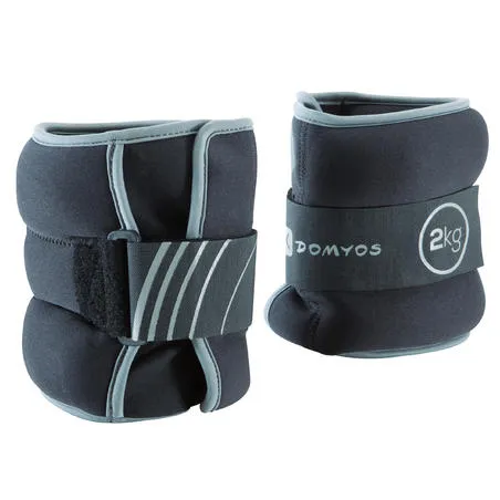 Fitness wrist and ankle soft weights twin-pack