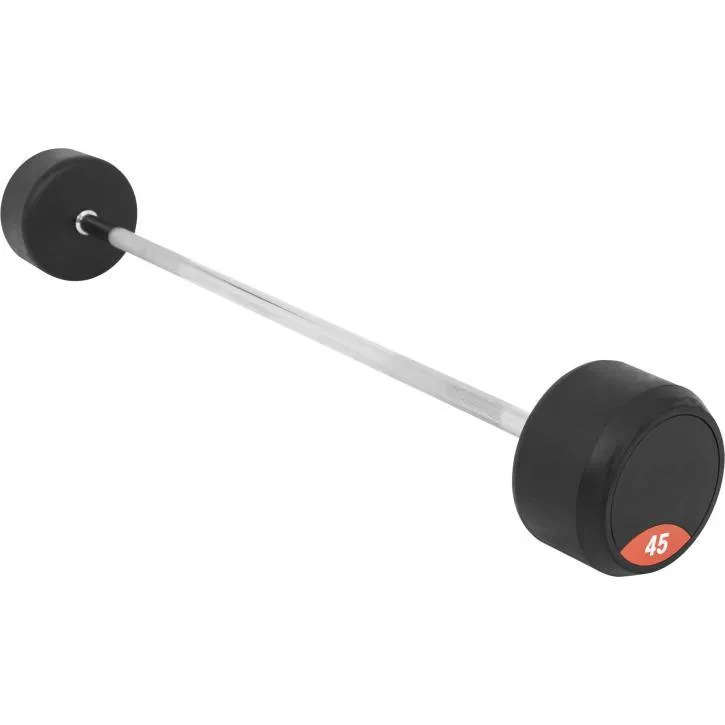 Fixed Rubber Barbell 45KG