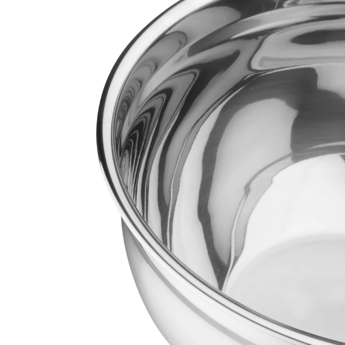 GG022 Vogue Stainless Steel Bowl with Silicone Base 5Ltr
