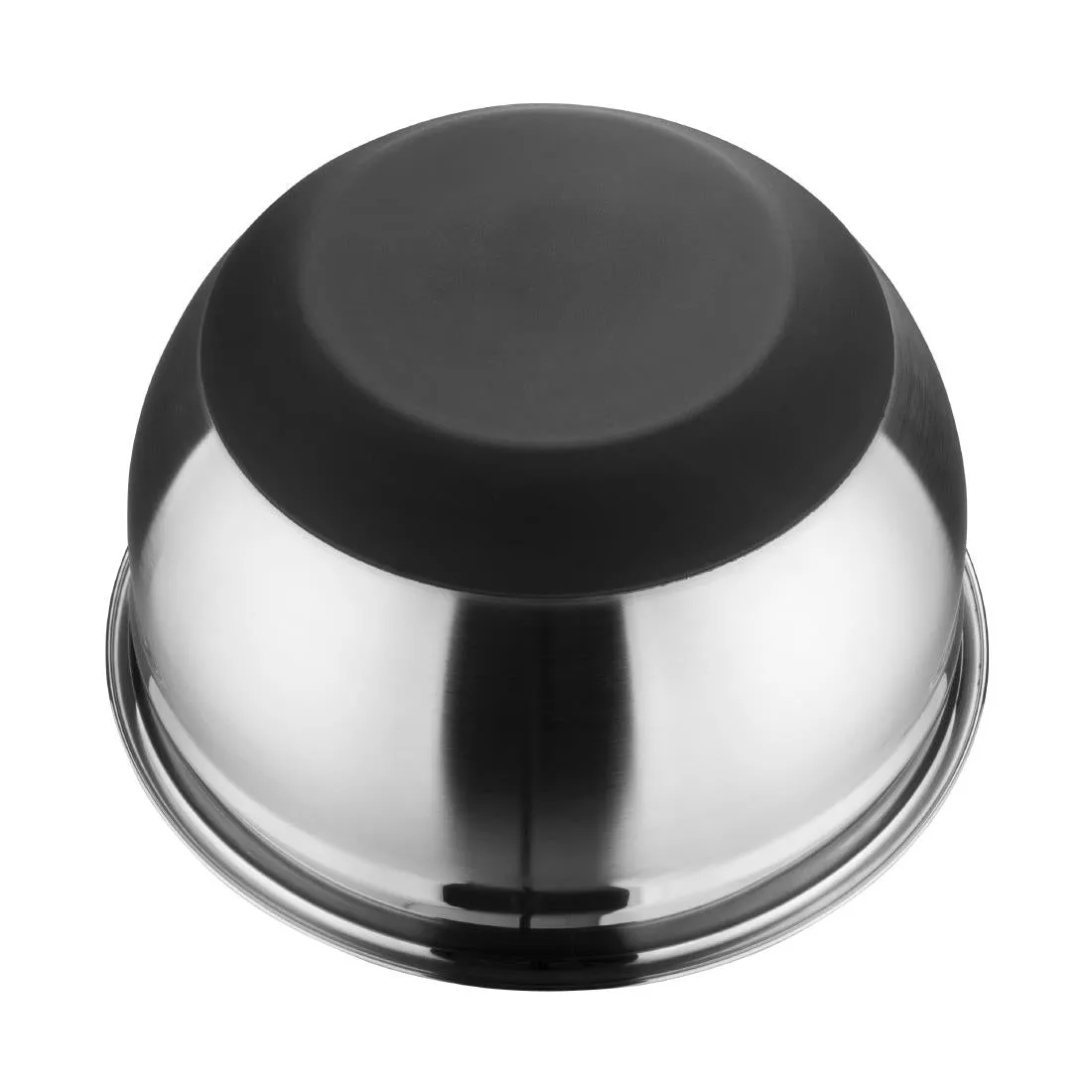 GG022 Vogue Stainless Steel Bowl with Silicone Base 5Ltr