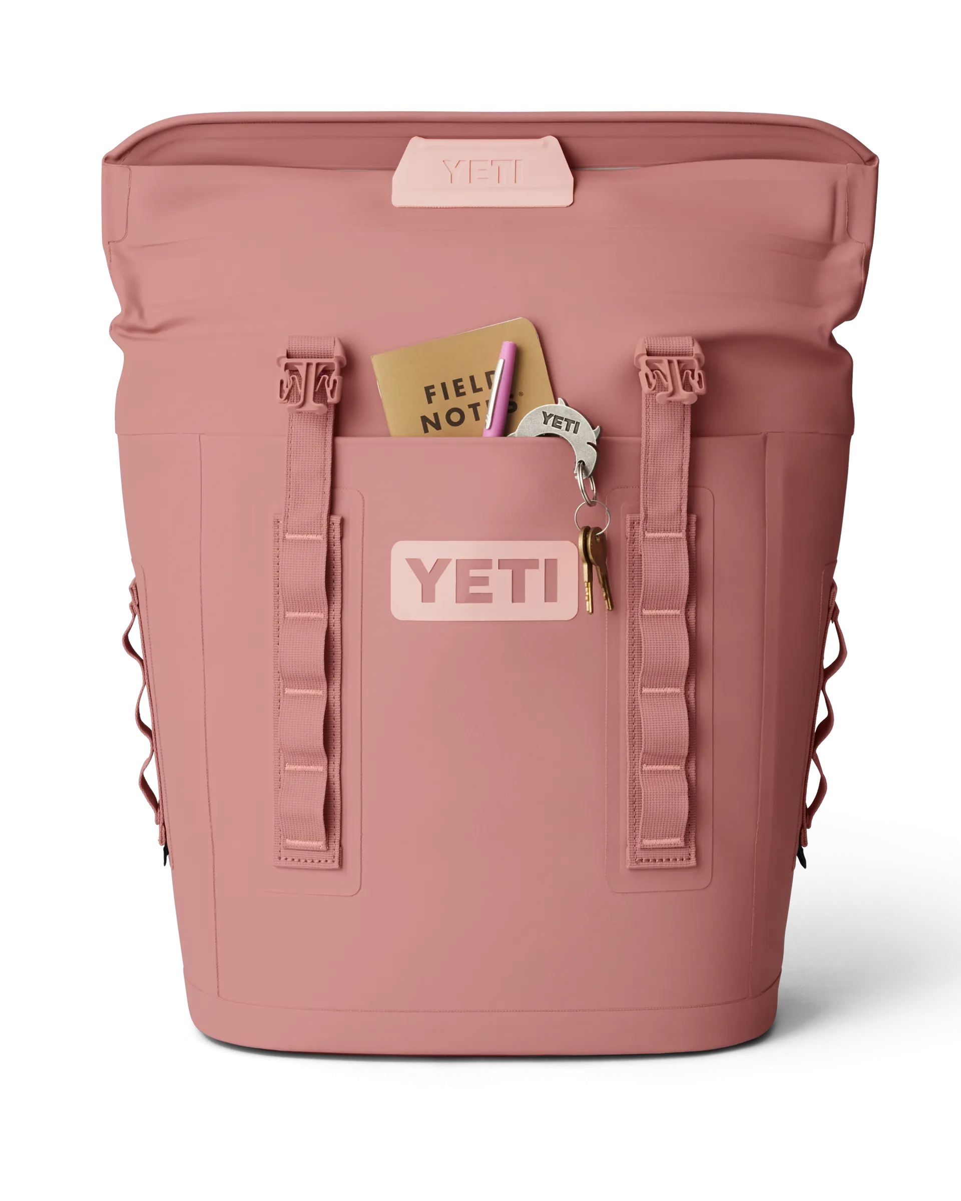 Hopper M12 Soft Backpack Cooler in Sandstone Pink