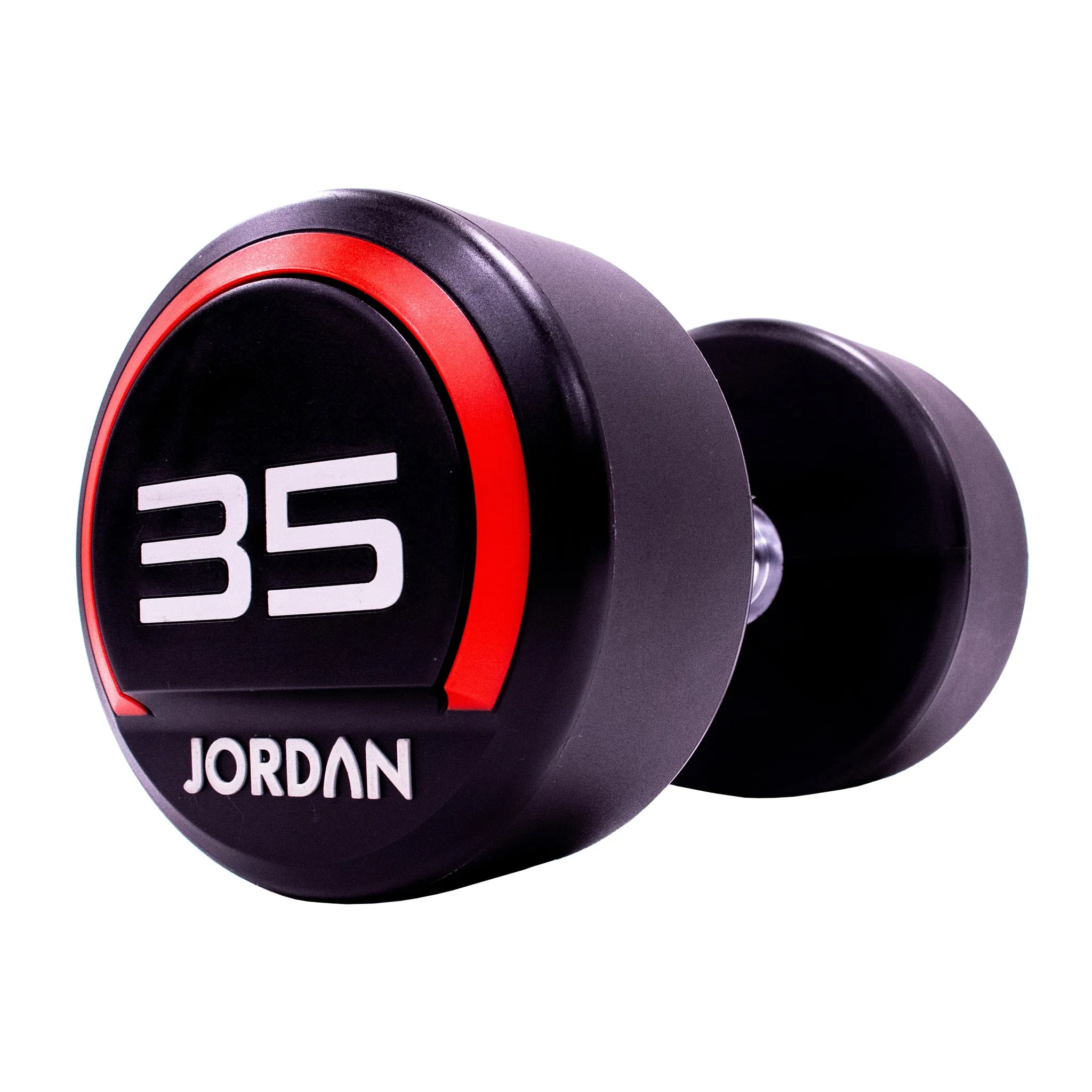 JORDAN® Urethane Dumbbells - Up to 75kg (Red)