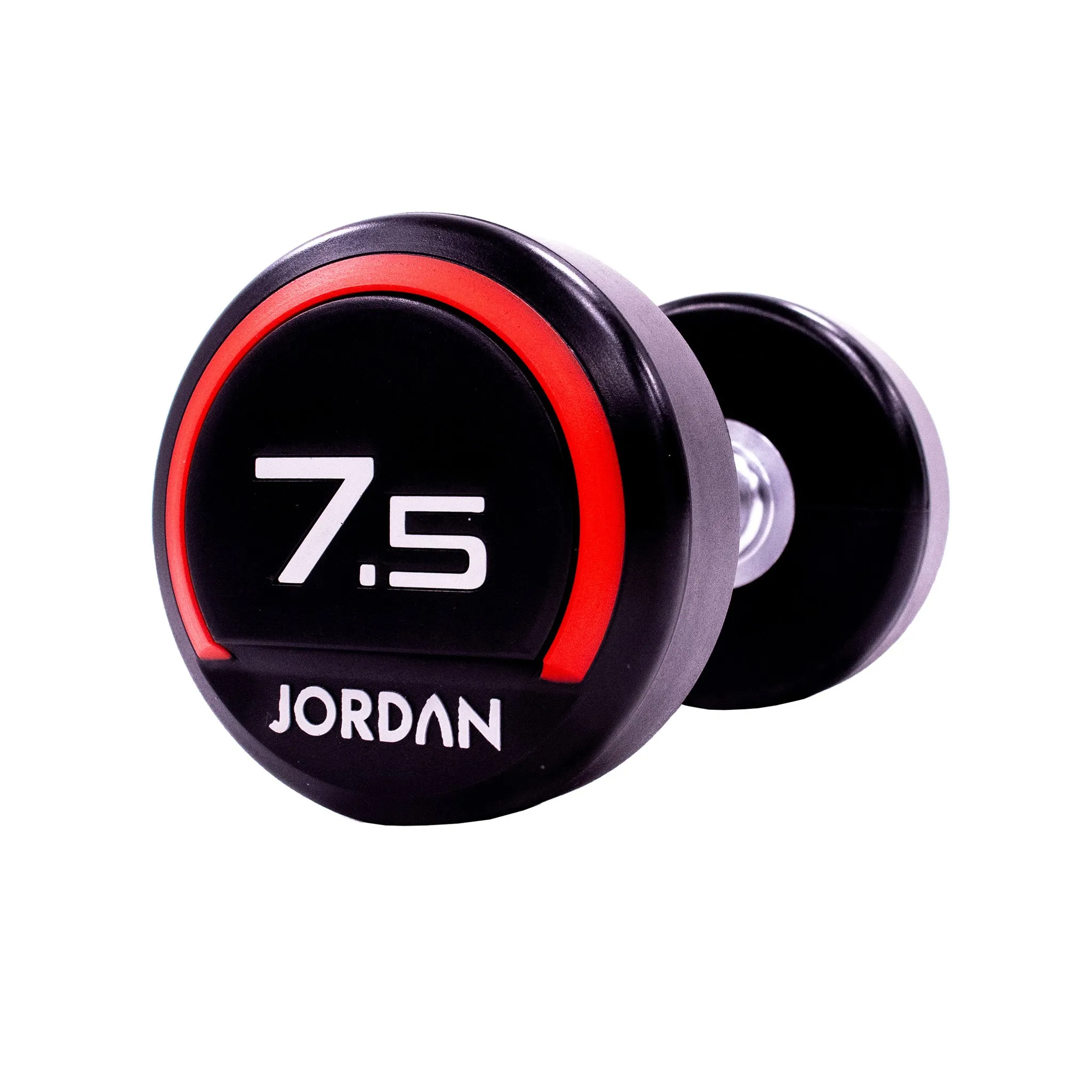 JORDAN® Urethane Dumbbells - Up to 75kg (Red)