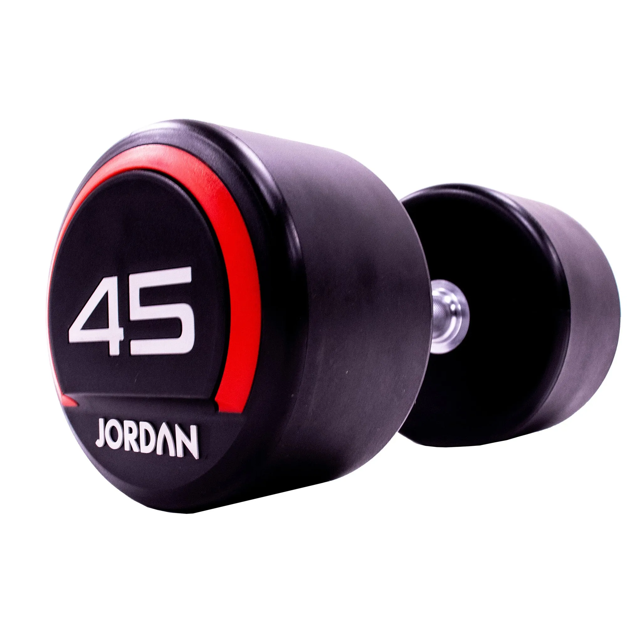 JORDAN® Urethane Dumbbells - Up to 75kg (Red)