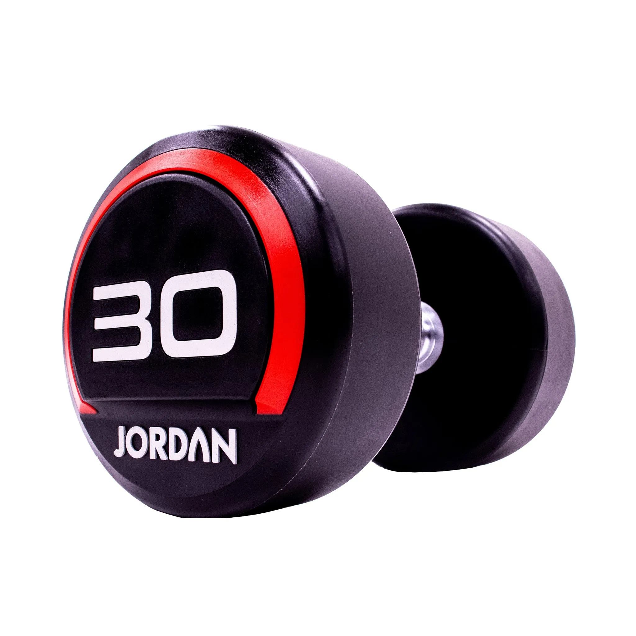 JORDAN® Urethane Dumbbells - Up to 75kg (Red)
