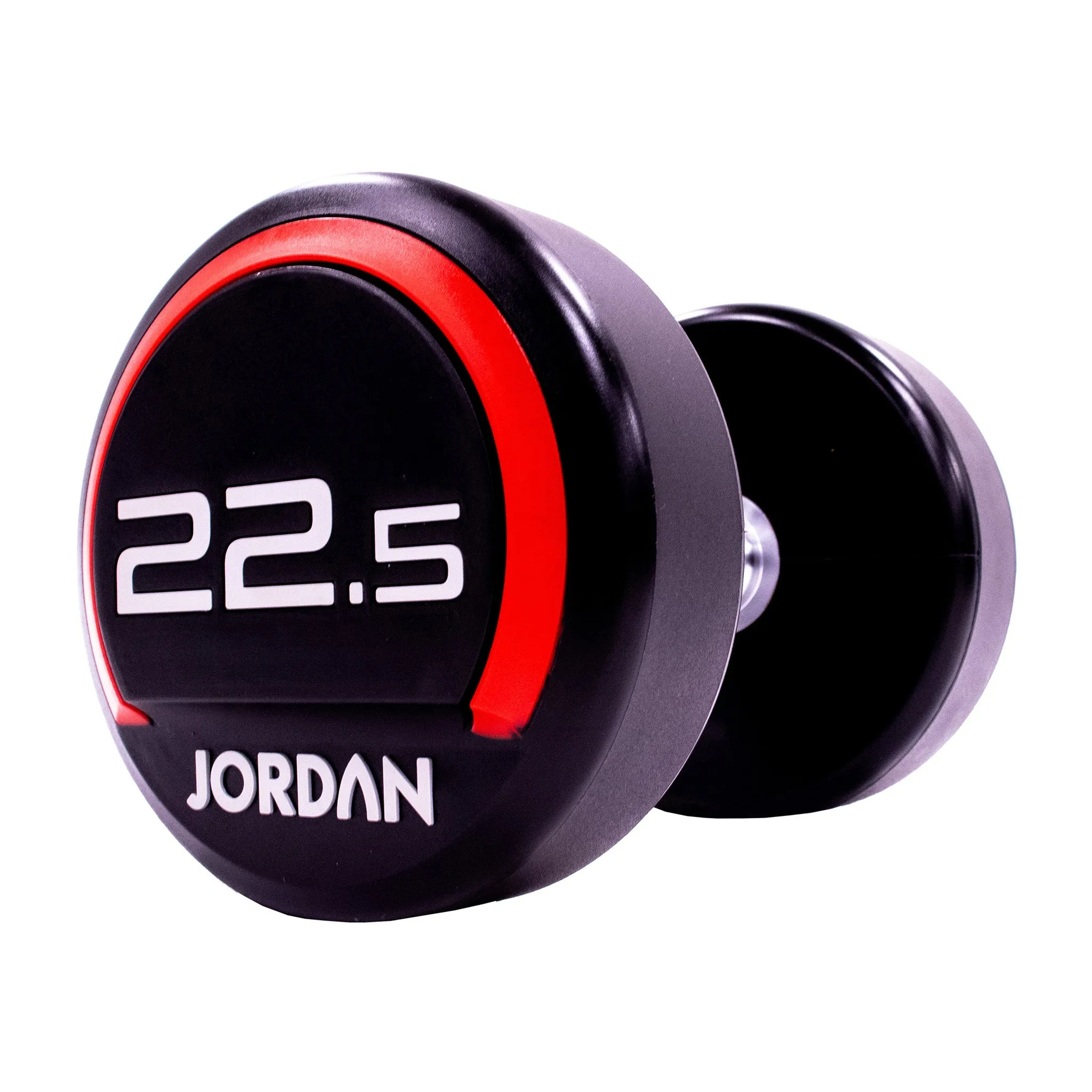 JORDAN® Urethane Dumbbells - Up to 75kg (Red)