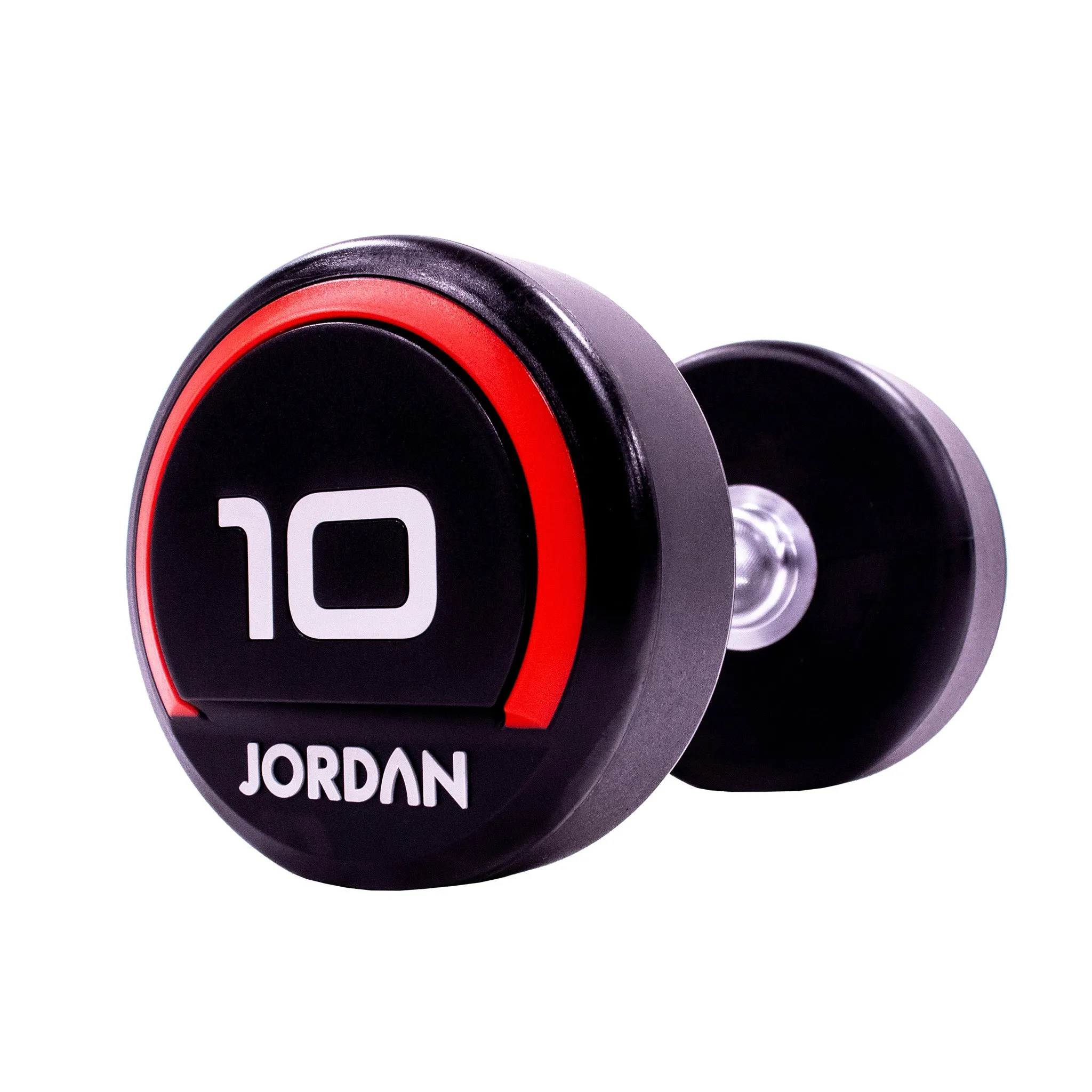 JORDAN® Urethane Dumbbells - Up to 75kg (Red)
