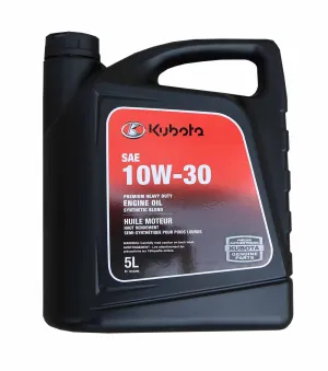 Kubota SAE 10W-30 Heavy-duty Engine Oil (5L)