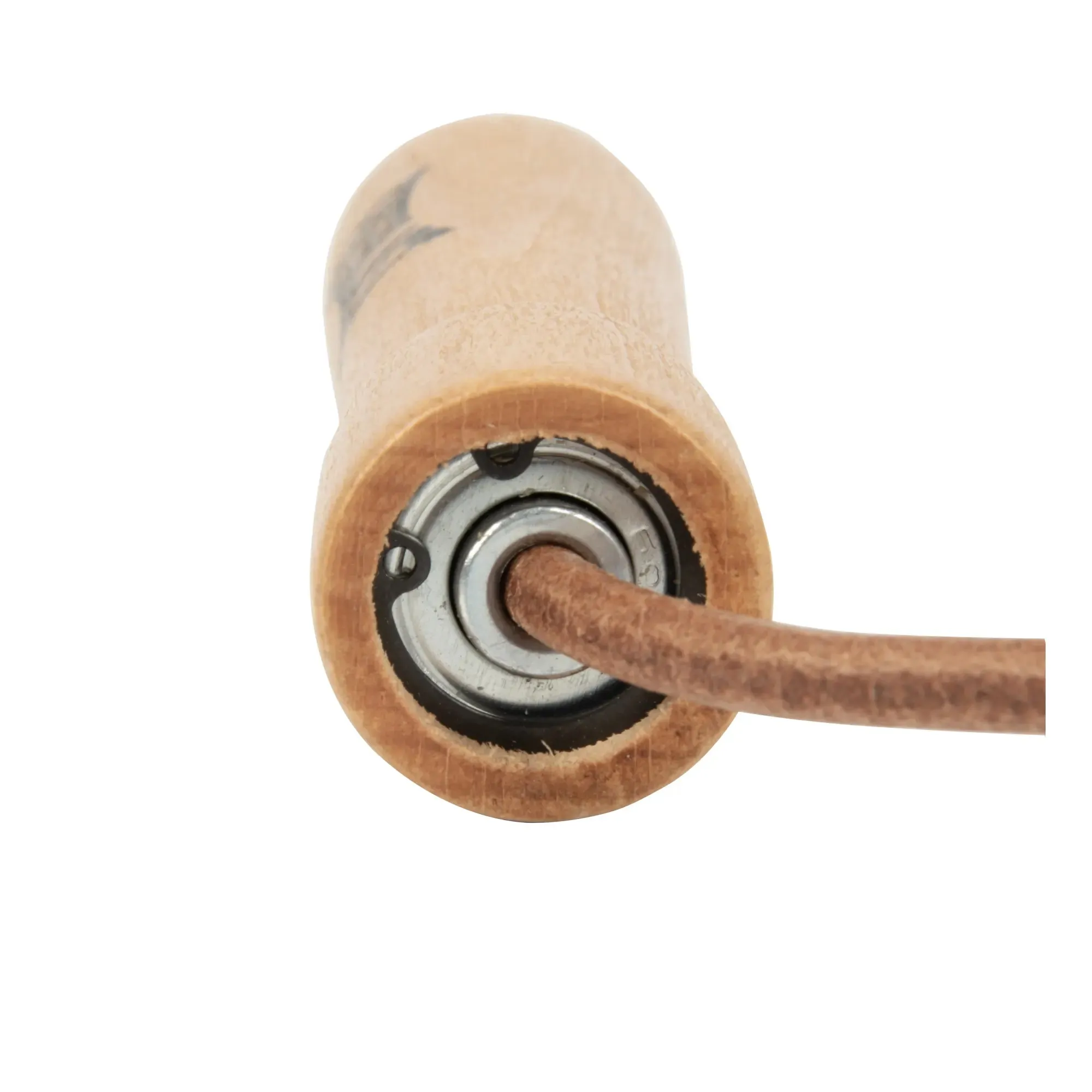 Leather Jump Rope With Wooden Handles