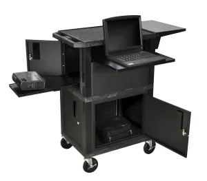 Luxor Tuffy Black Presentation Station
