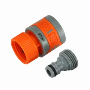 Melnor 12MQCGTDI Poly Garden Hose Quick Connect Connector Set - Quantity of 50