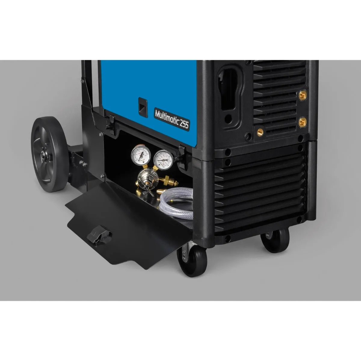 Miller Multimatic 255 Pulsed Multiprocess Welder w/Running Gear and TIG Kit (951768)