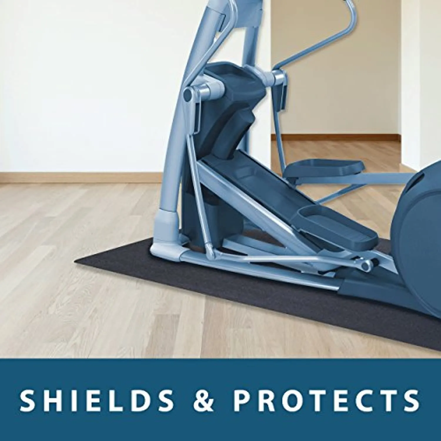MotionTex Exercise Equipment Mat for Under Stationary Bike