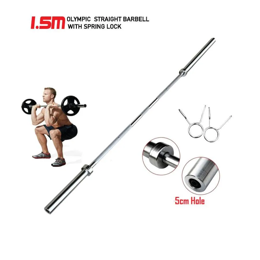Olympic Bar 1.5M 5 Ft Olympic Training Bar
