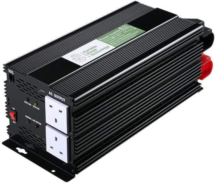 Portable Power Technology 2000W 12V Modified Sinewave Power Inverter