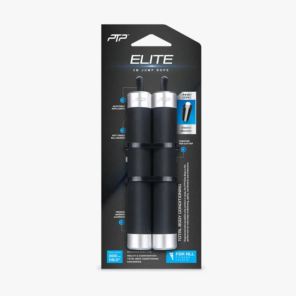 PTP Elite Jump Rope - Black