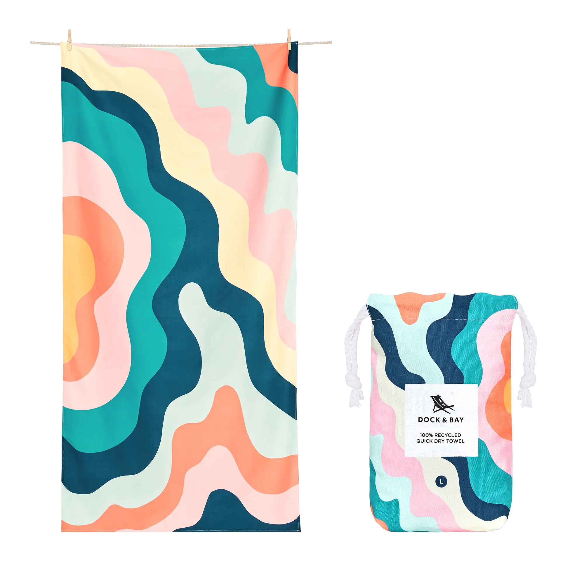 Quick Dry XL Patterned Beach Towels